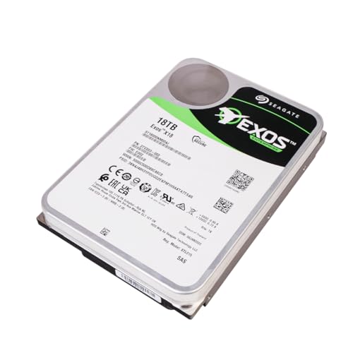 Image of SEAGATE - Business Critical EXOS X18 SAS 18TB 3.5 inch SAS Helium 512E /4K 7200RPM Solid State Drive