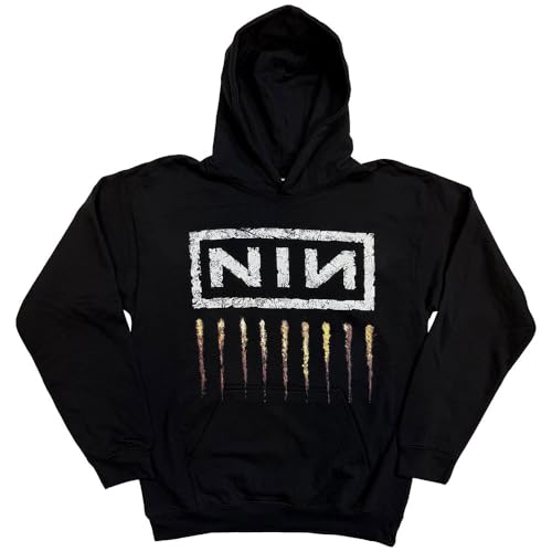 Rock Off officially licensed products Nine Inch Nails Downward Spiral Pullover Kapuzenpullover XL