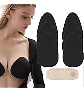 BEWTEIM Adhesive Bra Tape, Boobytape, 3 Pairs Push Up Boob Tapes for Large Breasts A-G Cup with N...