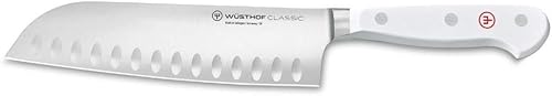 WÜSTHOF Cuchillo Santoku clásico, blanco, 7"