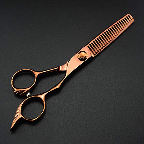 Ciseaux de coupe de cheveux professionnels en bronze 6 pouces YZCIS de coiffure