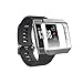 Haojavo Screen Protector for Fitbit Ionic Case, 2 Pack Slim Fit TPU All-Around Full Front Screen Protective Case for Fitbit Ionic Smart Watch Bands Accessories