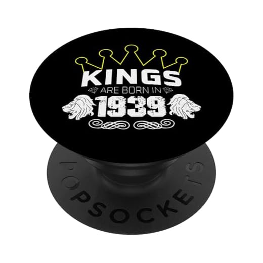 1939 Cumpleaños PopSockets PopGrip Intercambiable