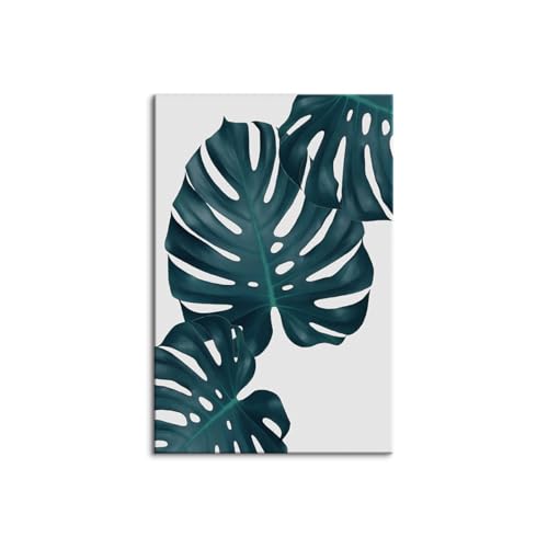 �A�� ���A�� �k�� 3 �� �A�[�g�p�l�� 3 �p�l�� �O���[�� �΂̗t ���_�� �ǃA�[�g �C���e���A �G�� �|�X�^�[ �L�����o�X �Ǐ��� �Ǌ|�� ������� �{�[�h �\�t�@�̔w�i �ǂ̊G ���蕨 �ؘg�t���̊����i (60x90cm�i24x36in�j,I)