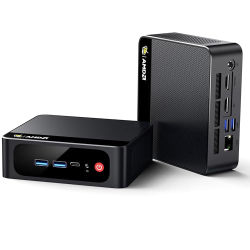 Image of Beelink SER5 Mini PC with AMD Ryzen 5 5625U (6C /12T, 7 CUs GPU 1800MHz), 16GB 3200MHz DDR4 500GB SSD, Mini Desktop Computers Support 2.5 Inch HDD Expend /4K Output /2.5G LAN /WiFi 6 /BT5.4 Home /Office