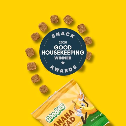 Image of Goodies Banana Bread Mini Oat Bites, Gluten Free Kids Snack, 42 Snack Packs