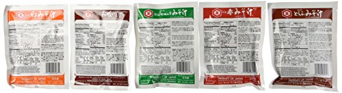 Kikkoman Instant Soup Miso Variety 5 Pack #TOP1