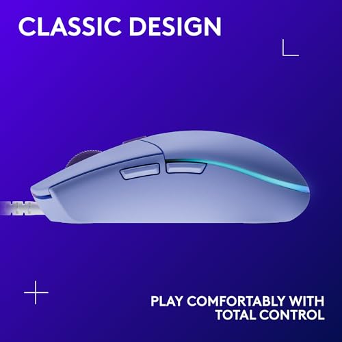 Logitech G203 Wired Gaming Mouse - Lilac - image 7