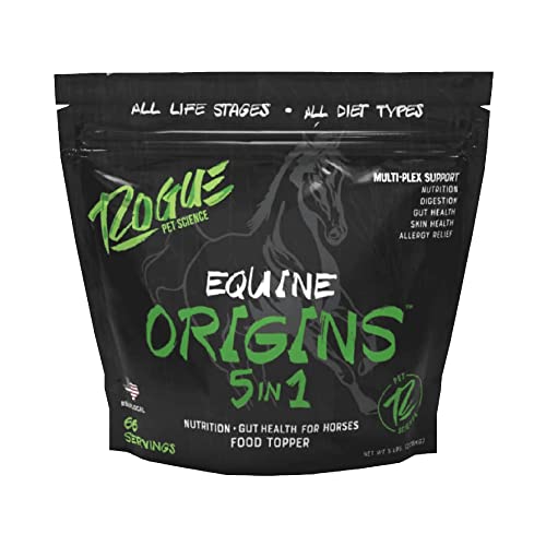 ROGUE PET SCIENCE Origins 5-in-1 Horse Supplement - Pelleted Equine ...