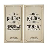 MisBehave Chocolate Bar 2 Pack for Women Men and Couples | Maca FenuGreek and Ashwagandha | Milk Chocolate and Caramel