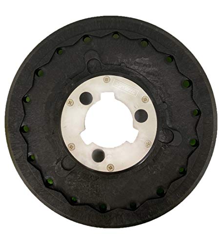 Janilink 15" Rotary Floor Scrubbing Brush Green/White For 17" Buffer/Scrubber #TOP1