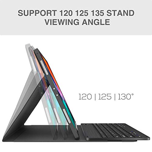 Chesona Ipad Pro 12.9 Inch 2022 Case With Keyboard, Keyboard (For 12.9-Inch Ipad Pro - 6Th Generation, 5Th/4Th/3Rd Generation) - Wireless Detachable - With Pencil Holder For 2022 Ipad Pro 12.9, Black #TOP3