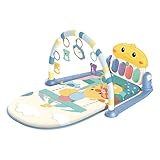 Stibtmr Erlebnisdecke Baby Klavier Play Pianospieldecke Für Baby Kick And Play Piano Gym Spieldecke Baby Spielhalle Mit Musik Und Licht Spieldecke Für Neugeborene