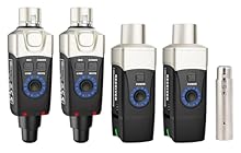 【Dual System】 The configuration is equipped with a microphone transmitter unit and a receiver that can be connected to mixing consoles, audio interfaces, preamps, XLR cables, or snake connectors. 【PA Friend】 Wirelessly connect a PA mixing console to ...