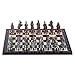 XALIUFENG Schach Geschenk Home Große Größe Metall Ottomane Byzantine Schach Set Antike und Walnussbrett