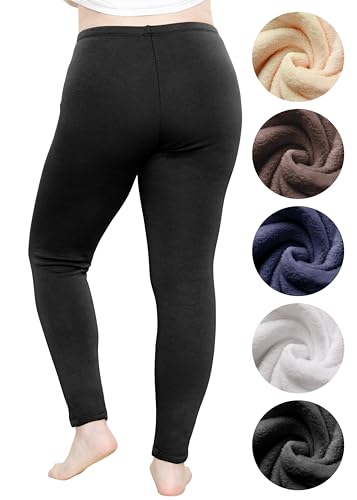 Image of STRETCH IS COMFORT Cotton Capri Leggings, Knee Length Pants, Plus Size