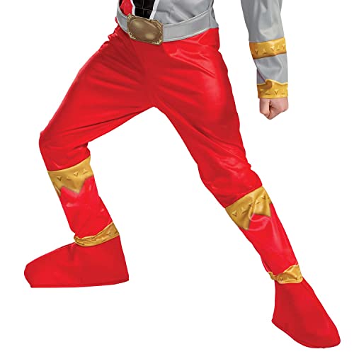 Disfraz Completo Red Ranger Dino Fury para Niños miniatura 5