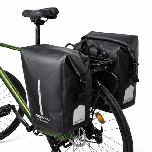 Sacoche de vélo étanche à libération rapide et grand volume 18L