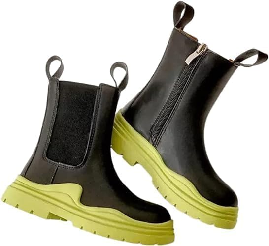 Girl's Thick-soled platform boots Chelsea Boots Casual Style