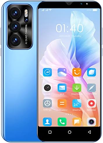  4.5 inch Cheap and Beautifully Mobile phones,SIM-Free & Unlocked 3G Smartphone. (A18-Blue)
