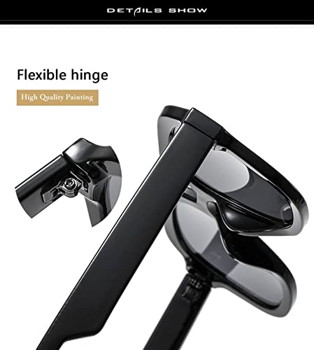 ZENYS Retro Outdoor Sunglasses for Men and Women (Color : B, Size : 1)4