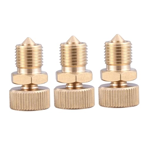 DOITOOL Lot De 2 Vis De Purge De Sécurité Pour Pompe Haute Pression 30 Mpa Accessoires De Vanne De Purge 3 Pièces X 2