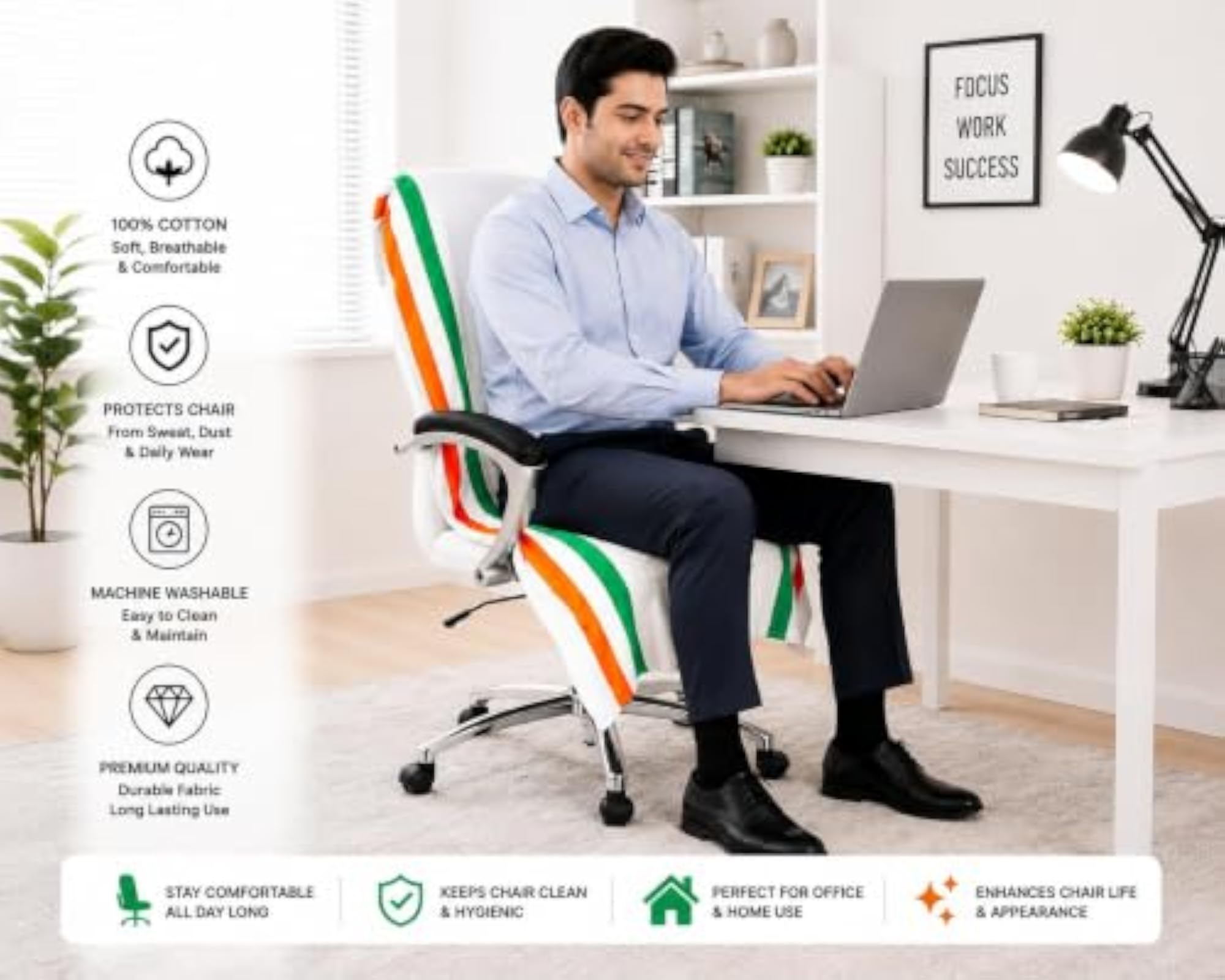 Chair Towels for Office Chair, Soft and Absorbent