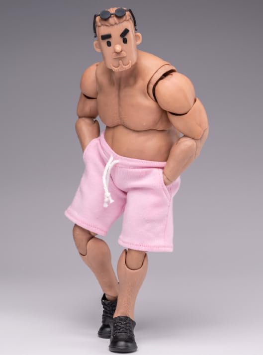 Amazon.co.jp: 「AC] NOTA TOYS 非玩玩具 1/12 中年 男性 方頭人 可動