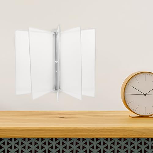 Soporte de pared resistente para archivos, de alta capacidad, 5 Pa, para documentos A4, ahorro de espacio, PVC, hierro, oficina, sistema de visualización eficiente de documentos