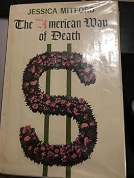 Unknown Binding The American Way of Death by Jessica Mitford, 1963, First Printing, Blue Library Binding Book