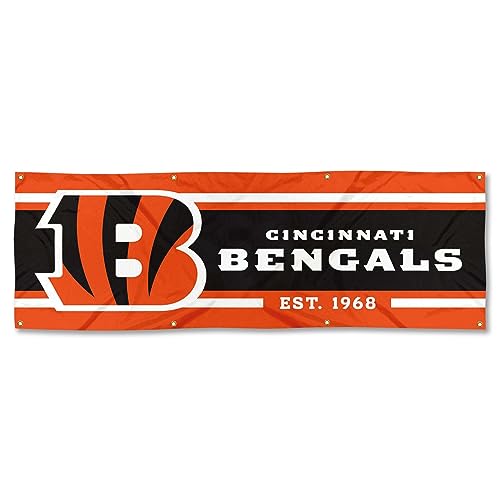 Cincinnati Bengals Large 2x6 Foot Banner