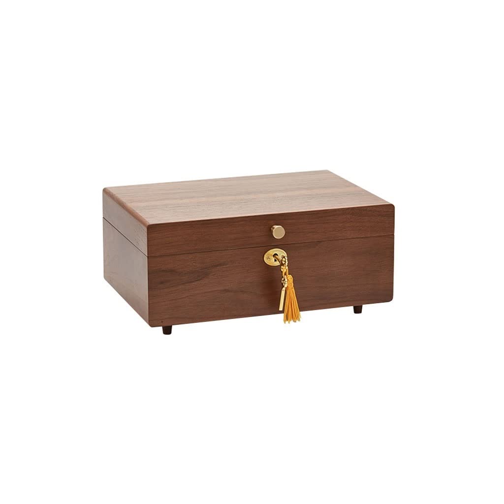 Jewelry Boxes Jewelry Box Organizer for Women Girls Wood Portable Jewelry Case Storage for Earrings Necklaces Bracelets Rings