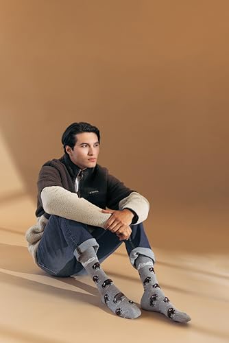 K. Bell Men's Funny Animal Crew Socks - 1 Pairs - Cool & Fun Wordplay Novelty Gifts4