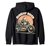 Photo Gallery sunday rider cool moto biker moto vintage bike felpa con cappuccio Photo Gallery sunday rider cool moto biker moto vintage bike felpa con cappuccio