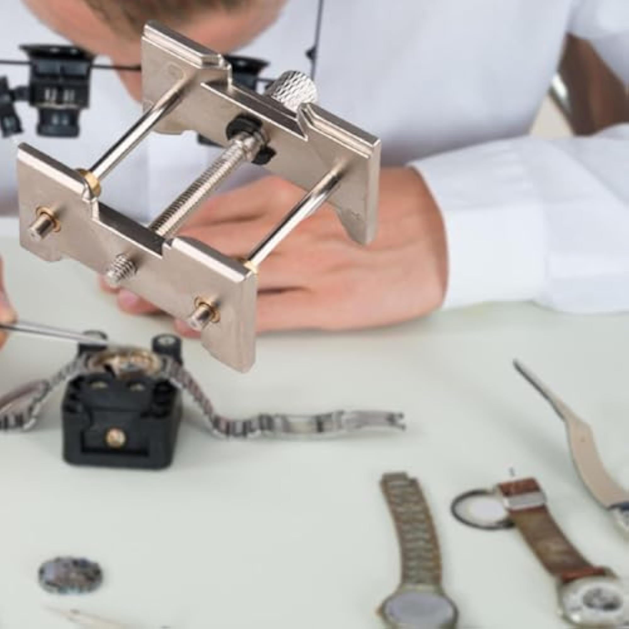 Watch Movement Holder for Jewelry Making Accessories