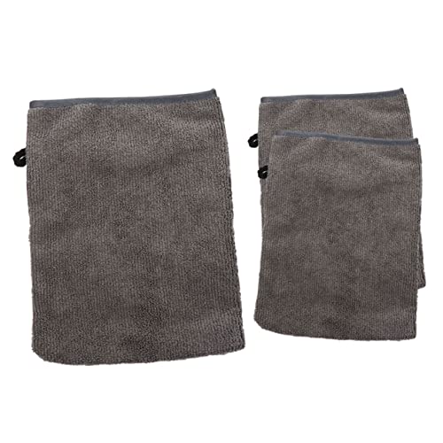 HONMEET 3pcs Facial Cleaning Gloves Soft Makeup Mitts for Gentle Skin Care Portable and Easy to Use