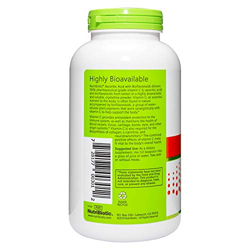 NutriBiotic Ascorbic Acid with Bioflavonoids Powder