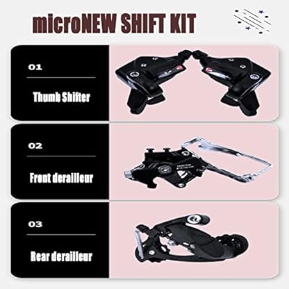 YQCXG Mountainbikes, Hardtail-Mountainbike 26 Zoll, Mountain Trail Bike für Herren und Damen, Mountainbike mit Doppelscheibenbremse, rutschfeste Mountainbikes aus Kohlenstoffstahl – Bild 7
