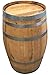 Produktbild 100 Liter Holzfass, neues Fass, Weinfass aus Kastanienholz vom Holzfass Baron Größe unbehandelt geschlossen