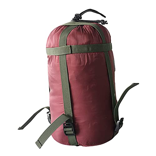 Kisangel Backpacking Sleeping Bag Compression Bag Compact Quilt Storage for Camping Hiking Travel