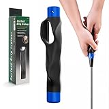 Golf Grip Trainer,Grip Trainer Golf Training Equipment,Golf Grip Trainer Right Hand,Golf Training Aid to Help Train Correct Hand Position (Right Hand Blue)