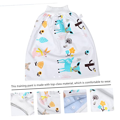 Beatifufu Calças Dormir Urinário fraldinha boca para bebe fraldas ecologicas calças treinamento banh