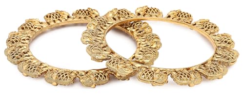 Image of Shining Diva Fashion Bangles for Women Girls Set of 2 Traditional Stylish Design
