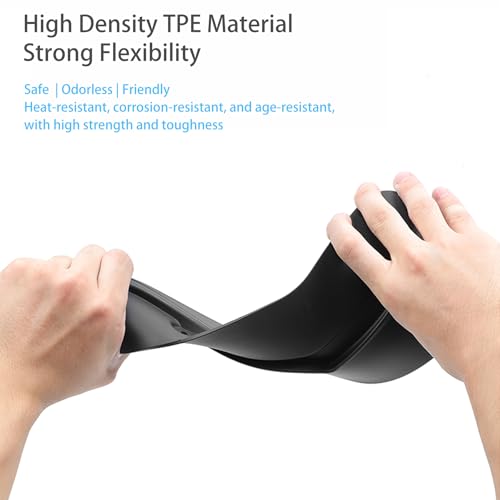 Image of 2025 New Tesla Model Y Juniper Accessories Mud Flaps - [Stay Clean Protect Paint No Drilling Required] ESDOPA All Weather Splash Guards Body Kits Compatible with Tesla New Model Y 2026(Black Set of 4)