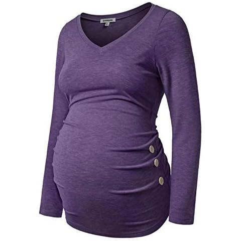 Chemise de maternité GINKANA violet Cover