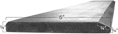 Miniatura 6 de Titan Attachments Titan 60 pulgadas de acero al carbono endurecido borde de corte para cubo 1055 5/8 pulgadas