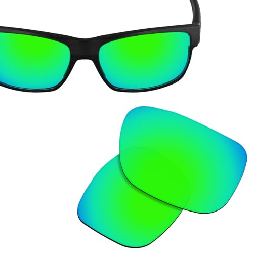 Image of New 1.8mm Thick UV400 Replacement Lenses for Oakley TwoFace OO9189 Sunglass