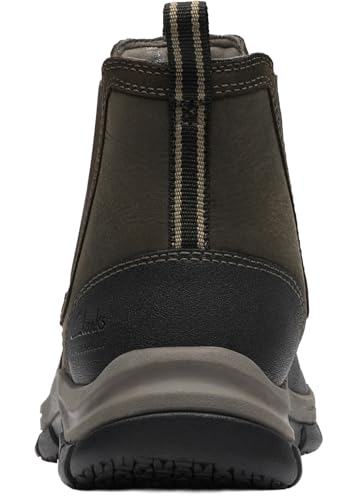 Clarks Clarks Collection Men's Walpath Easy Chelsea Boot, Taupe Leather, 9 Medium US