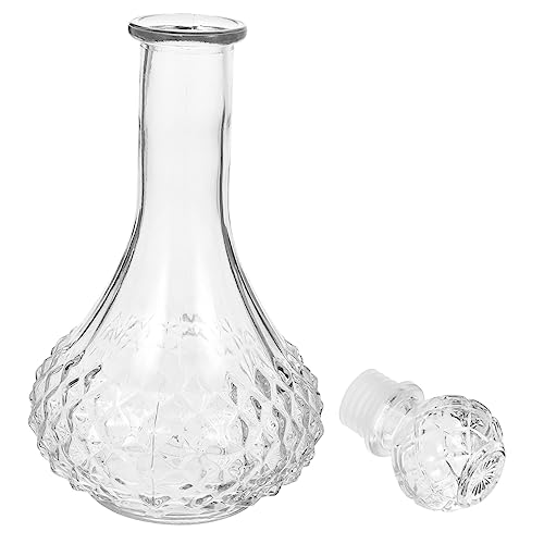 Wine Packing Bottle Wine Glasses Whiskey Wine Decanter for Hotel Decanter Bottle Transparent Water Bottles Wine Glass for Hotel Transparent Wine Glass Multifunctional Wine Glass FUNOMOCYA
