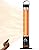 Patio Heater for Outdoor Use, Infrared Electric Outdoor Heater, 1500W Instant Heating, 60-Degree Oscillation, 9 Heat Levels, 9H Timer, Remote, for Garage, Backyard, Large Room, Indoor, 32.2", Black